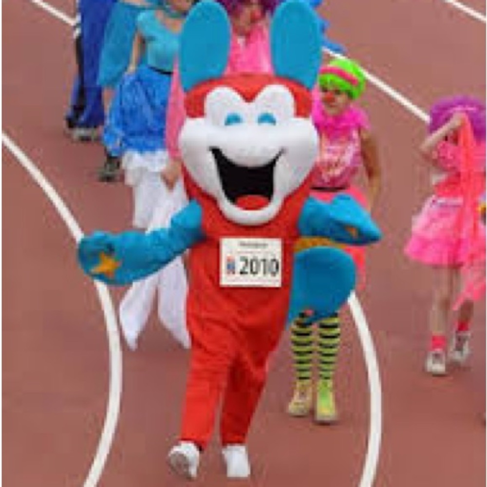 NWT MASCOT SPORTI 2010 World Junior Championships in Athletics NEW OLYMPICS